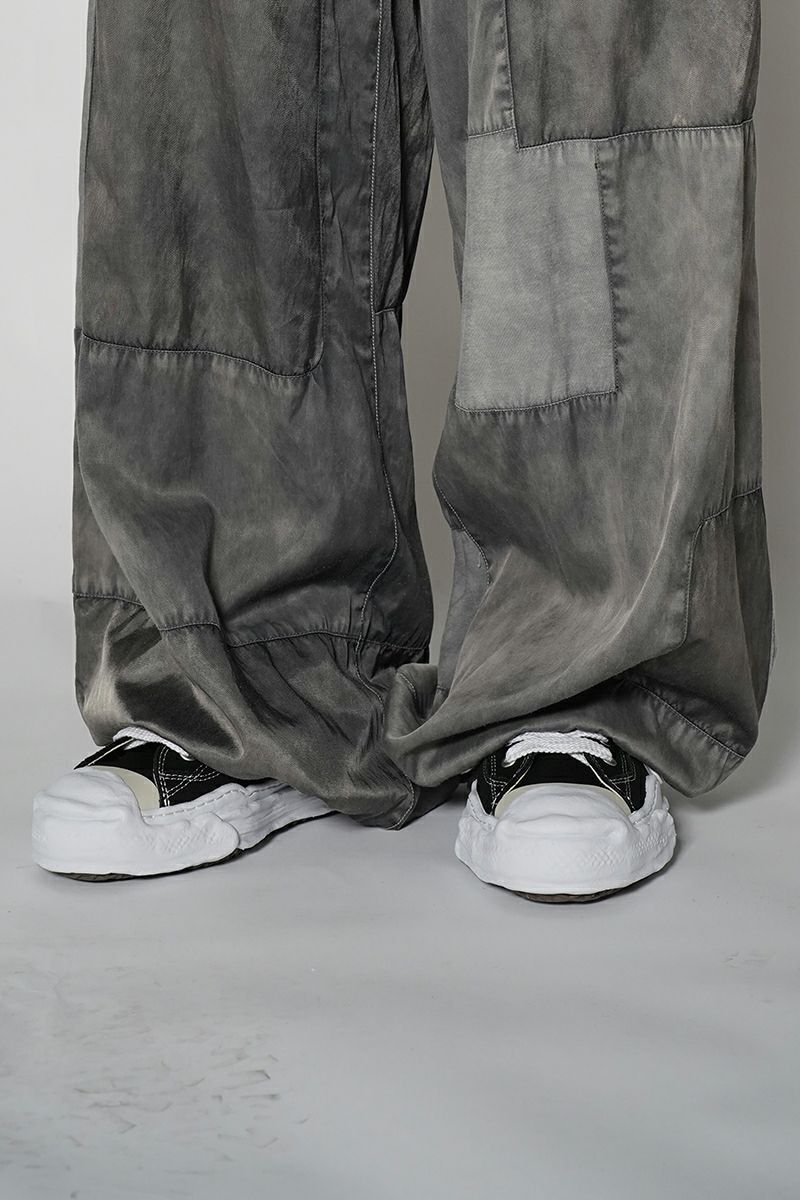 Maison MIHARA YASUHIRO(メゾン ミハラヤスヒロ)Repair Satin Pants リペアサテンパンツ B13PT092 -12