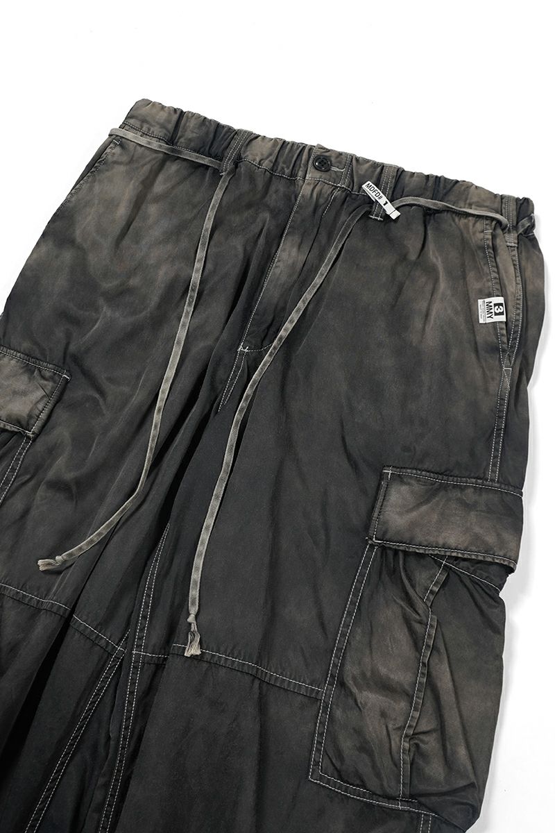 Maison MIHARA YASUHIRO(メゾン ミハラヤスヒロ)Satin Cargo Pants サテン カーゴパンツ K13PT222 -3