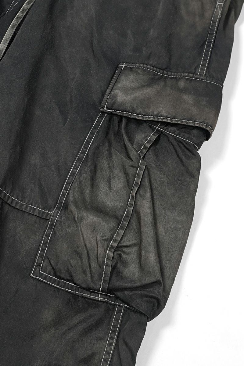 Maison MIHARA YASUHIRO(メゾン ミハラヤスヒロ)Satin Cargo Pants サテン カーゴパンツ K13PT222 -6