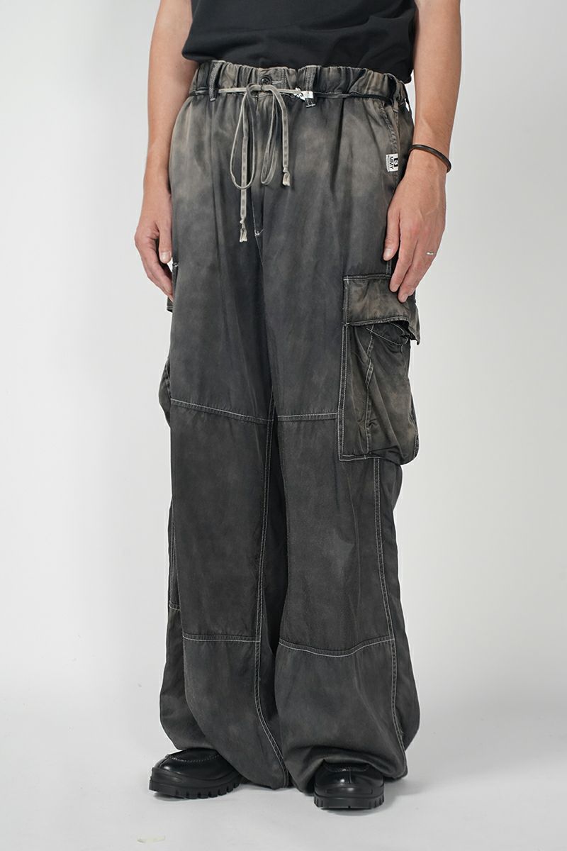 Maison MIHARA YASUHIRO(メゾン ミハラヤスヒロ)Satin Cargo Pants サテン カーゴパンツ K13PT222 -10