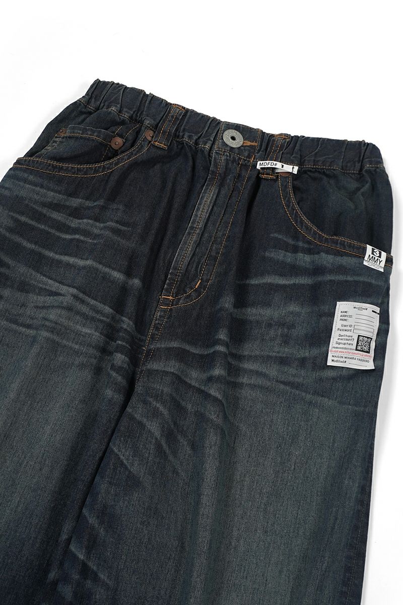 Maison MIHARA YASUHIRO(メゾン ミハラヤスヒロ)Light Denim Wide Pants ライトデニム ワイドパンツ J13PT123 -3