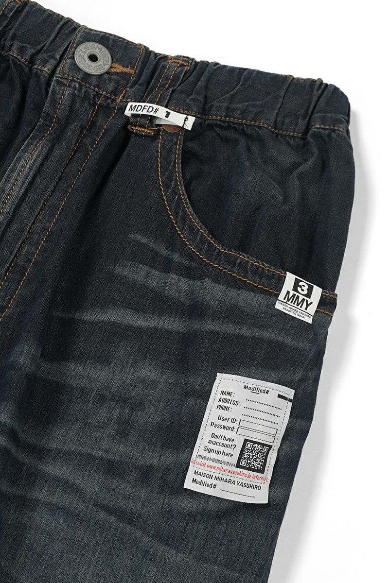 Maison MIHARA YASUHIRO(メゾン ミハラヤスヒロ)Light Denim Wide Pants ライトデニム ワイドパンツ J13PT123 -6