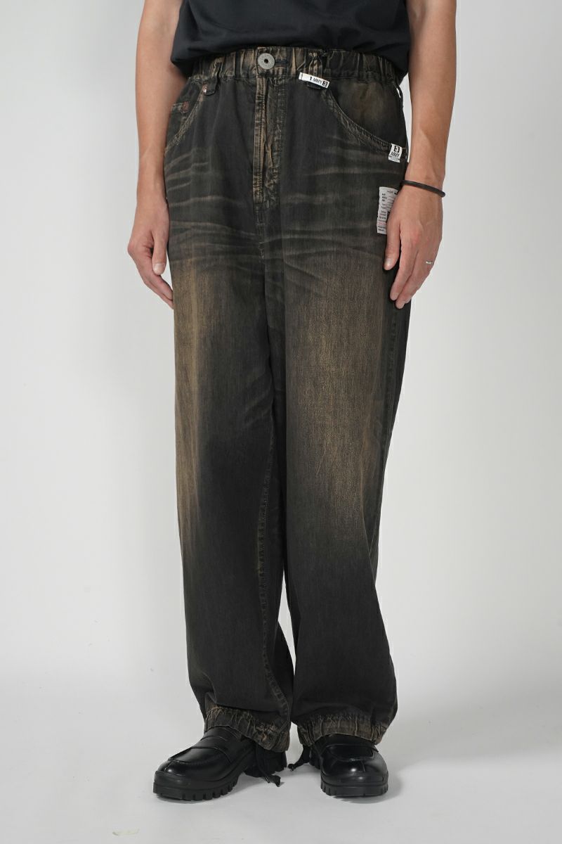 Maison MIHARA YASUHIRO(メゾン ミハラヤスヒロ)Light Denim Wide Pants ライトデニム ワイドパンツ J13PT123 -11