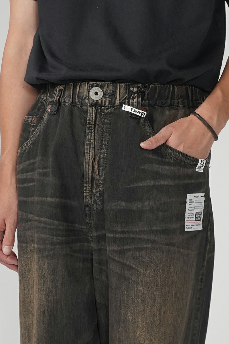 Maison MIHARA YASUHIRO(メゾン ミハラヤスヒロ)Light Denim Wide Pants ライトデニム ワイドパンツ J13PT123 -12