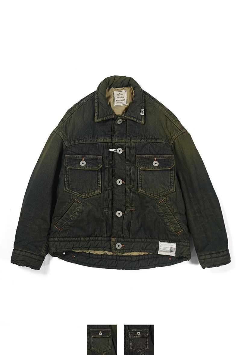 Maison MIHARA YASUHIRO(メゾン ミハラヤスヒロ)Denim Puffer Jacket デニムパファージャケット A13BL026