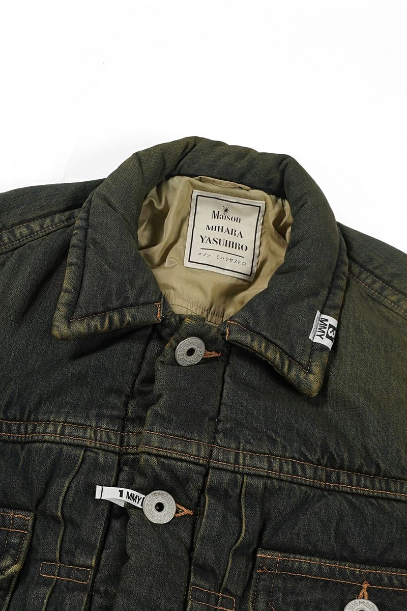 Maison MIHARA YASUHIRO(メゾン ミハラヤスヒロ)Denim Puffer Jacket デニムパファージャケット A13BL026 -3