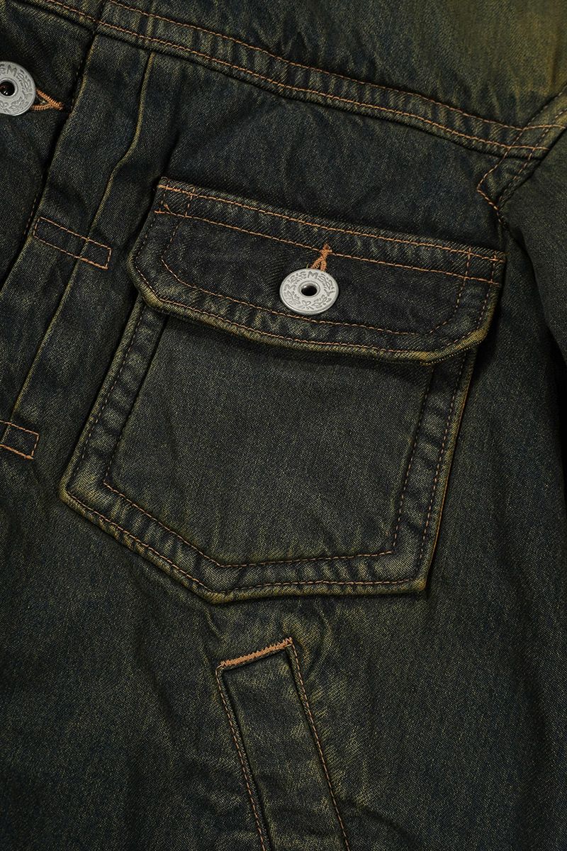 Maison MIHARA YASUHIRO(メゾン ミハラヤスヒロ)Denim Puffer Jacket デニムパファージャケット A13BL026 -5