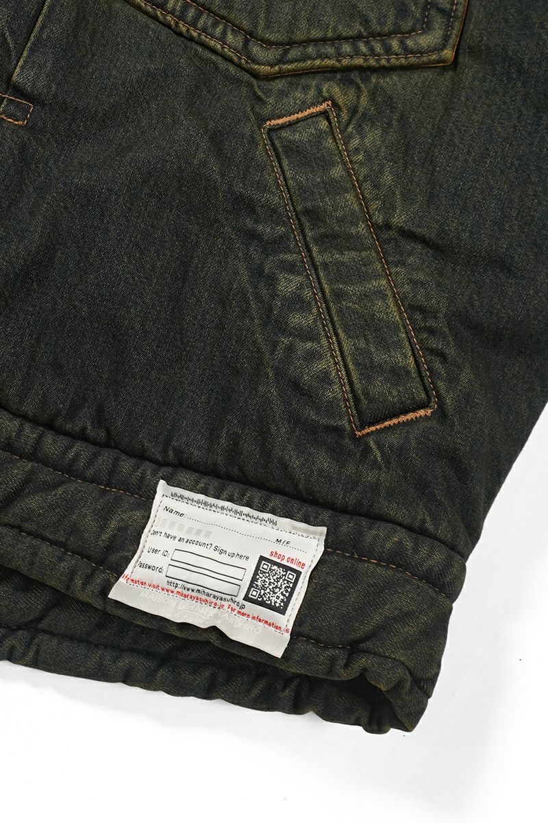 Maison MIHARA YASUHIRO(メゾン ミハラヤスヒロ)Denim Puffer Jacket デニムパファージャケット A13BL026 -6
