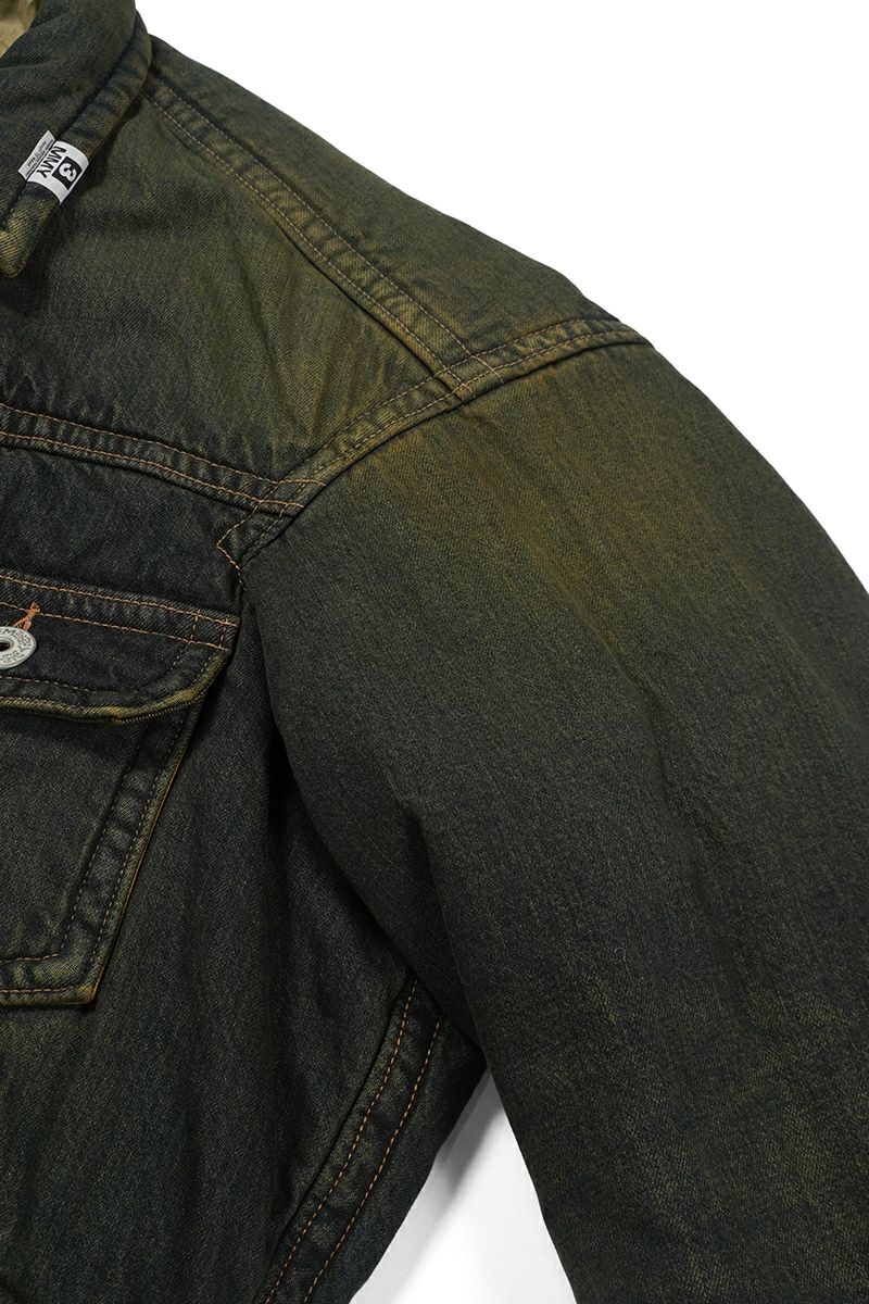 Maison MIHARA YASUHIRO(メゾン ミハラヤスヒロ)Denim Puffer Jacket デニムパファージャケット A13BL026 -7