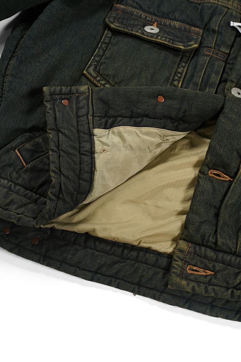 Maison MIHARA YASUHIRO(メゾン ミハラヤスヒロ)Denim Puffer Jacket デニムパファージャケット A13BL026 -9