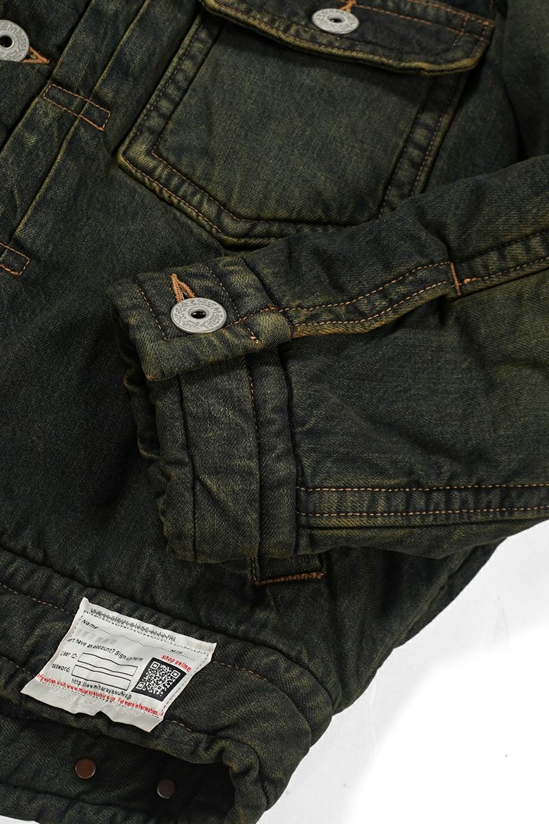 Maison MIHARA YASUHIRO(メゾン ミハラヤスヒロ)Denim Puffer Jacket デニムパファージャケット A13BL026 -10