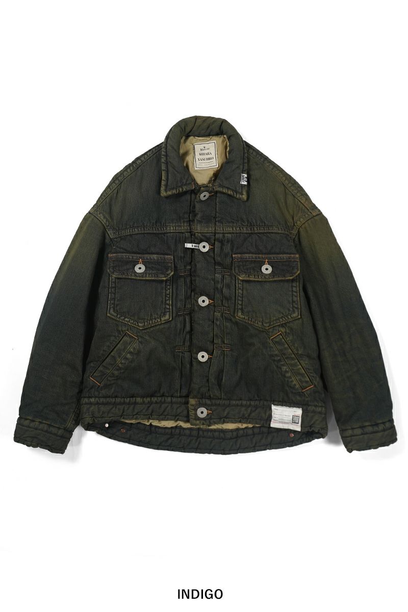 Maison MIHARA YASUHIRO(メゾン ミハラヤスヒロ)Denim Puffer Jacket デニムパファージャケット A13BL026 -11