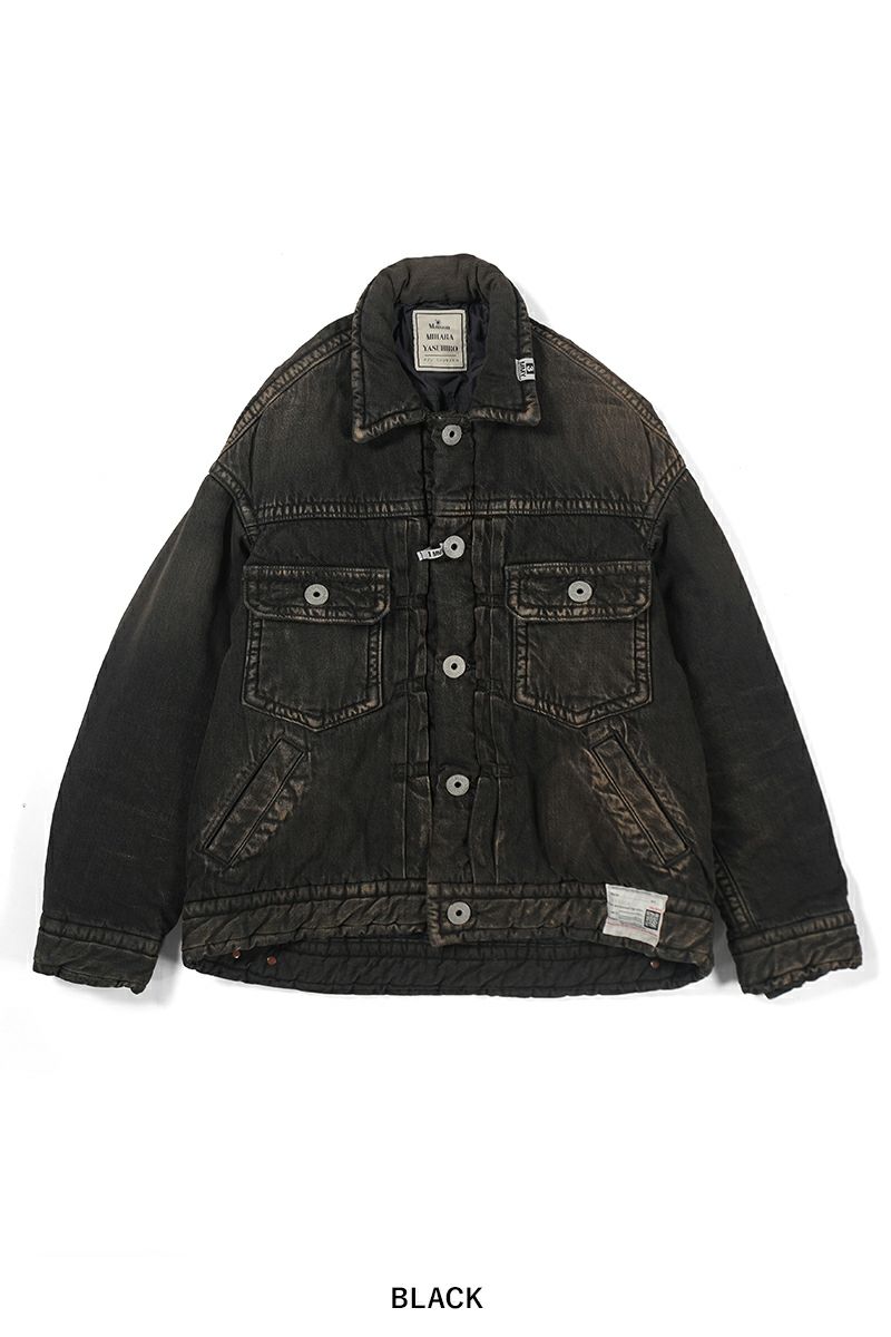 Maison MIHARA YASUHIRO(メゾン ミハラヤスヒロ)Denim Puffer Jacket デニムパファージャケット A13BL026 -12