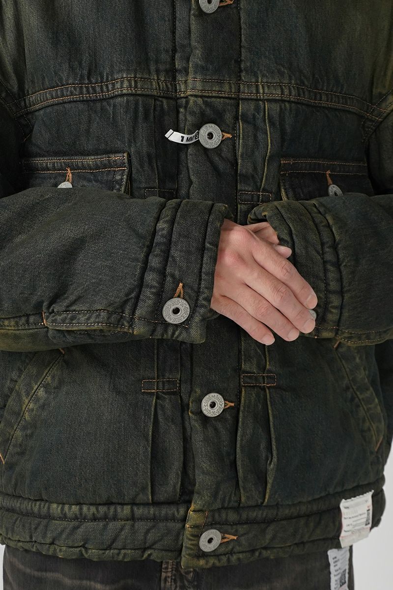 Maison MIHARA YASUHIRO(メゾン ミハラヤスヒロ)Denim Puffer Jacket デニムパファージャケット A13BL026 -15