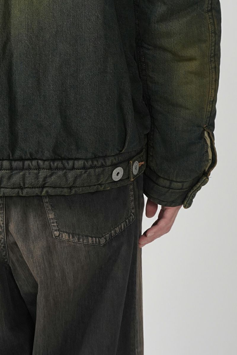 Maison MIHARA YASUHIRO(メゾン ミハラヤスヒロ)Denim Puffer Jacket デニムパファージャケット A13BL026 -17