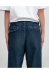 Graphpaper(グラフペーパー)Selvage Denim Two Tuck Tapered Pants -DARK FADE- セルビッチデニムツータックテーパードパンツ ダークフェイド GU243-40187DB -2