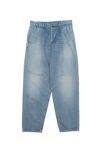 Graphpaper(グラフペーパー)Selvage Denim Two Tuck Tapered Pants -LIGHT FADE- セルビッチデニムツータックテーパードパンツ ライトフェイド GU243-40187LB