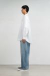 Graphpaper(グラフペーパー)Selvage Denim Two Tuck Tapered Pants -LIGHT FADE- セルビッチデニムツータックテーパードパンツ ライトフェイド GU243-40187LB -2