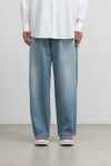 Graphpaper(グラフペーパー)Selvage Denim Two Tuck Tapered Pants -LIGHT FADE- セルビッチデニムツータックテーパードパンツ ライトフェイド GU243-40187LB -4