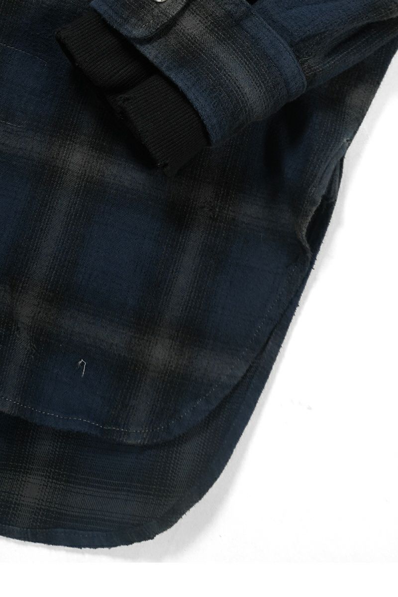 Maison MIHARA YASUHIRO(メゾン ミハラヤスヒロ)SWEAT HOODIE L/S SHIRTS スウェットフーディー長袖シャツ J13SH182 -11