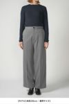 MY___(マイ)WOOL LIKE JERSEY TROUSERS ウールライクジャージートラウザース 213-61503 -6