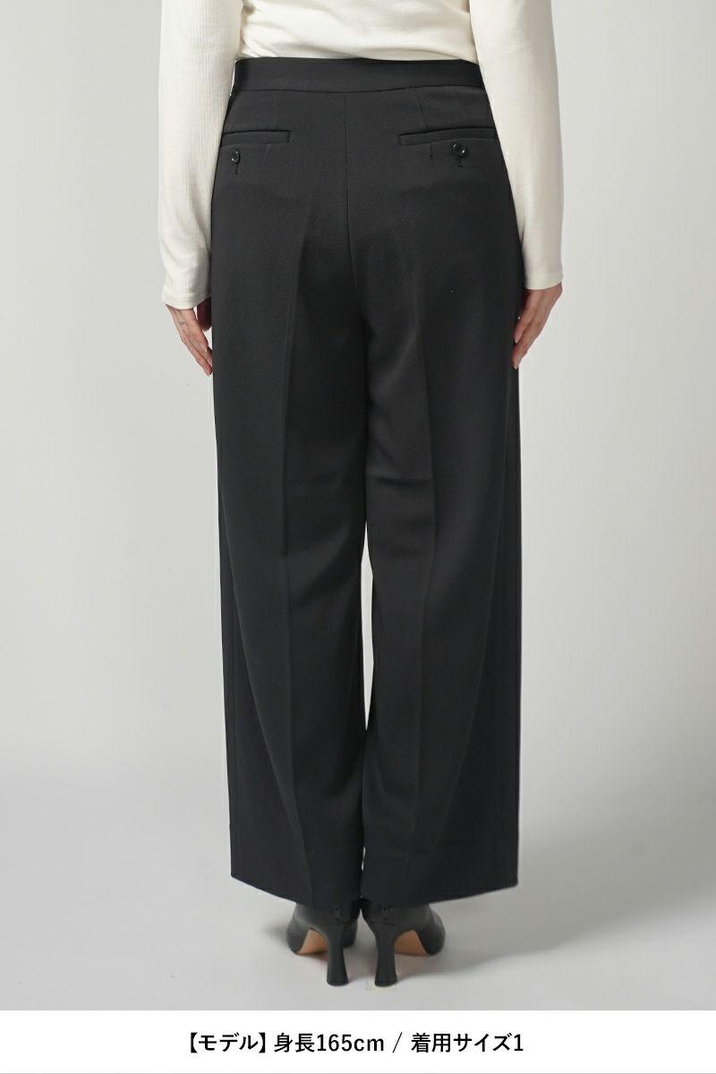MY___(マイ)WOOL LIKE JERSEY TROUSERS ウールライクジャージートラウザース 213-61503 -10