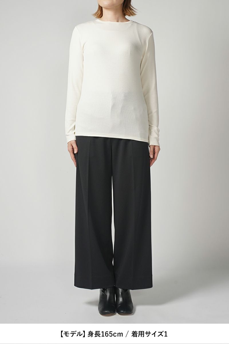 MY___(マイ)WOOL TELECO CREWNECK TOPS ウールテレコクルーネックトップス 243-61103 -8