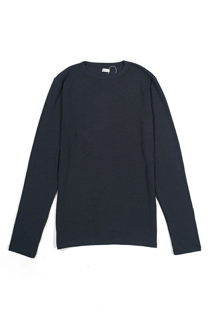 MY___(マイ)WOOL TELECO CREWNECK TOPS ウールテレコクルーネックトップス 243-61103 -13