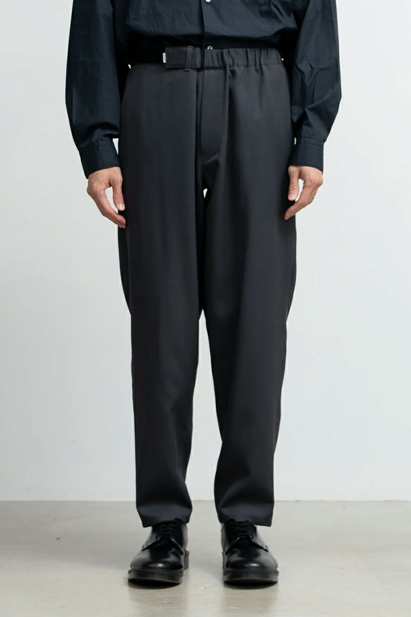 Graphpaper(グラフペーパー)Scale Off Wool Chef Pants スケールオフウールシェフパンツ GM243-40171B -4