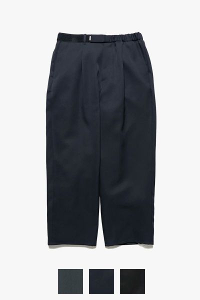 Graphpaper(グラフペーパー)Scale Off Wool Wide Chef Pants スケールオフウールワイドシェフパンツ GM243-40173B