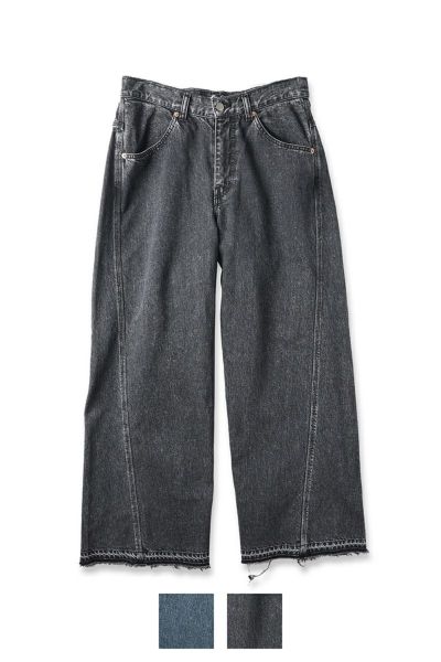 JieDa(ジエダ)USED 3D WORK DENIM ユーズド3Dワークデニムパンツ Jie-STD-PT27