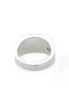 XOLO(ショロ)Signet Ring with Gray Flower シグネットリング グレーフラワー XOR084 -2