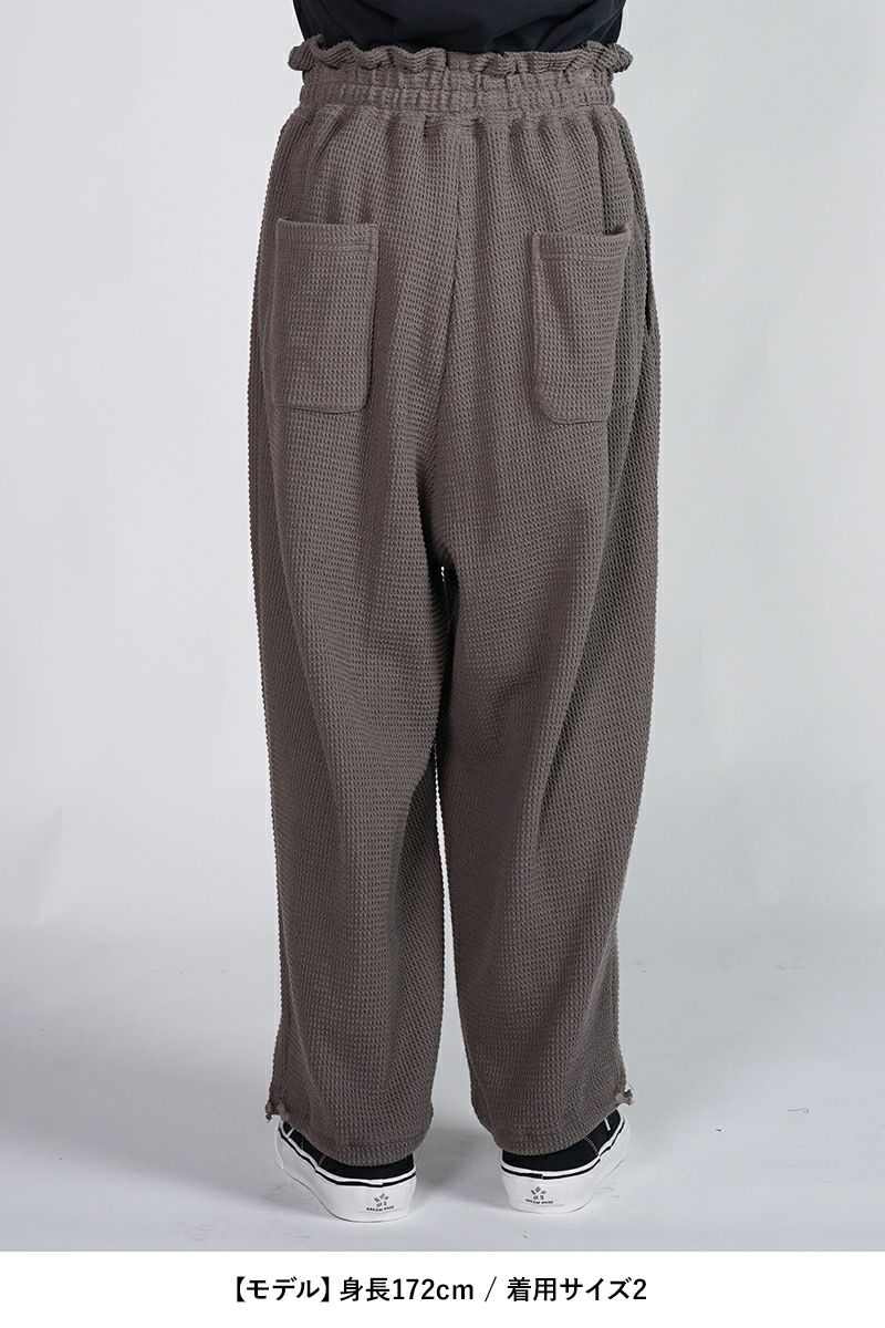 refomed(リフォメッド)AZEAMI THERMAL PANTS 畦編みサーマルパンツ REPT-002 -11