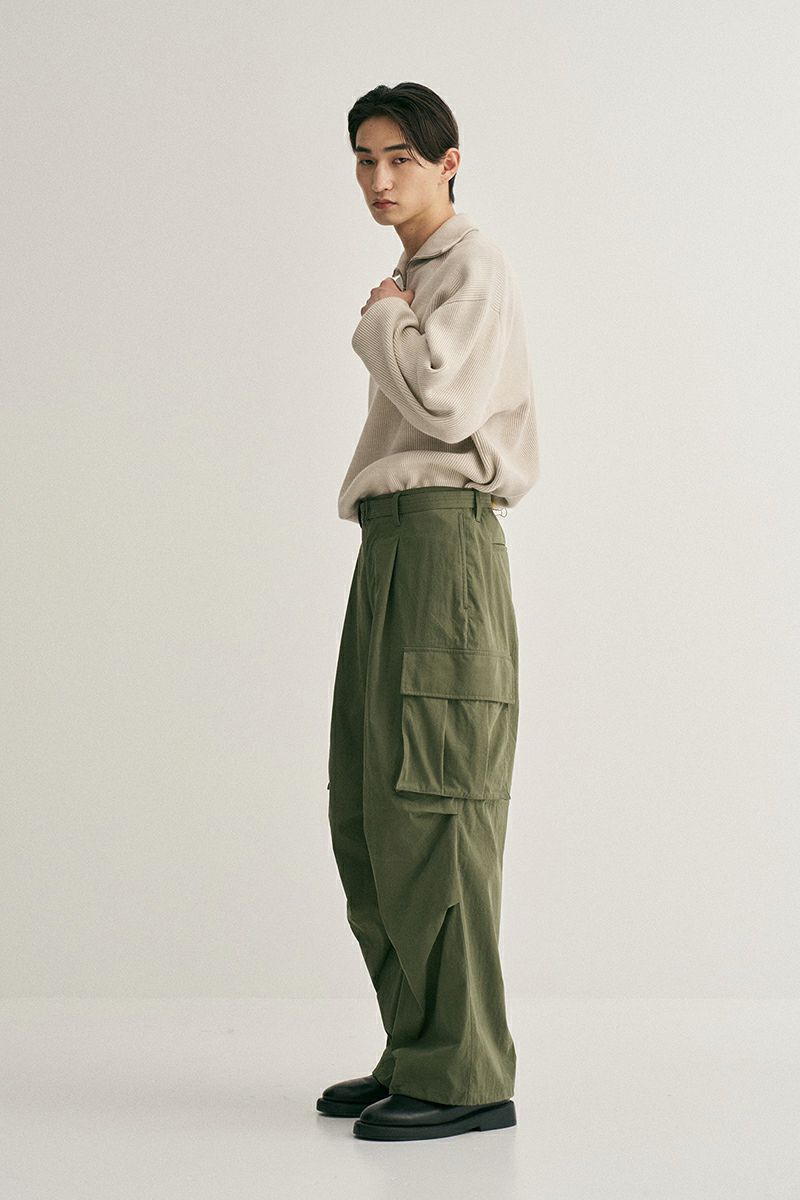 ANOTHER OFFICE(アナザーオフィス)PARACHUTE BELTED PANTS パラシュートベルトパンツ AOEFPT007 / AODFPT310 -5