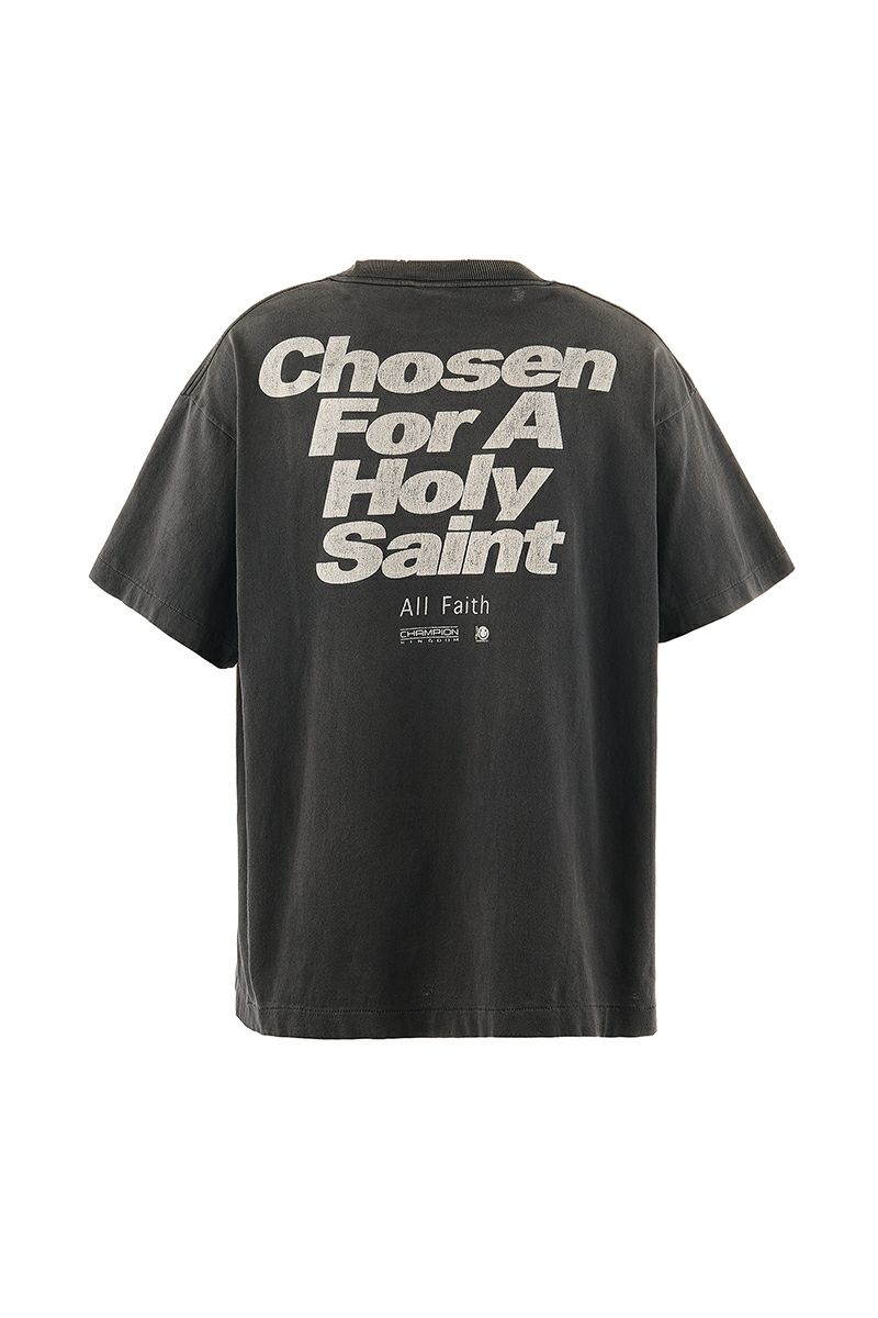SAINT Mxxxxxx(セントマイケル)SM-YS1-0000-004 / SS TEE / CHOSEN / BLACK -1