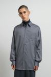 Graphpaper(グラフペーパー)Silicon Poplin Oversized Regular Collar Shirt シリコンポプリンオーバーサイズレギュラーカラーシャツ GM243-50144 -6