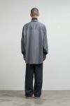Graphpaper(グラフペーパー)Silicon Poplin Oversized Regular Collar Shirt シリコンポプリンオーバーサイズレギュラーカラーシャツ GM243-50144 -11