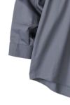 Graphpaper(グラフペーパー)Silicon Poplin Oversized Band Collar Shirt シリコンポプリンオーバーサイズバンドカラーシャツ GM243-50145 -3