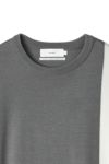 Graphpaper(グラフペーパー)Fine Wool Intarsia Knit ファインウールインターシャニット GU243-80139 -1