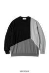 Graphpaper(グラフペーパー)Fine Wool Intarsia Knit ファインウールインターシャニット GU243-80139 -6