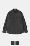 SOFTHYPHEN(ソフトハイフン)CHECK FLANNEL ZIP POCKET SHIRT チェックフランレルジップポケットシャツ MGMFB243260