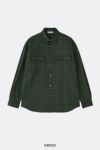 SOFTHYPHEN(ソフトハイフン)CHECK FLANNEL ZIP POCKET SHIRT チェックフランレルジップポケットシャツ MGMFB243260 -5