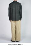 SOFTHYPHEN(ソフトハイフン)CHECK FLANNEL ZIP POCKET SHIRT チェックフランレルジップポケットシャツ MGMFB243260 -11
