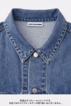 SOFTHYPHEN(ソフトハイフン)ARMHOLE SLIT DENIM JACKET アームホールスリットデザインジャケット MGMFJ243102 -3