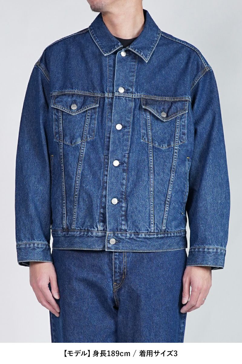 SOFTHYPHEN(ソフトハイフン)ARMHOLE SLIT DENIM JACKET アームホールスリットデザインジャケット MGMFJ243102 -17