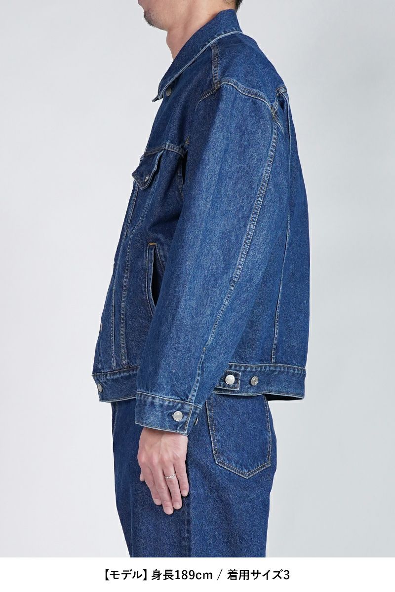SOFTHYPHEN(ソフトハイフン)ARMHOLE SLIT DENIM JACKET アームホールスリットデザインジャケット MGMFJ243102 -18