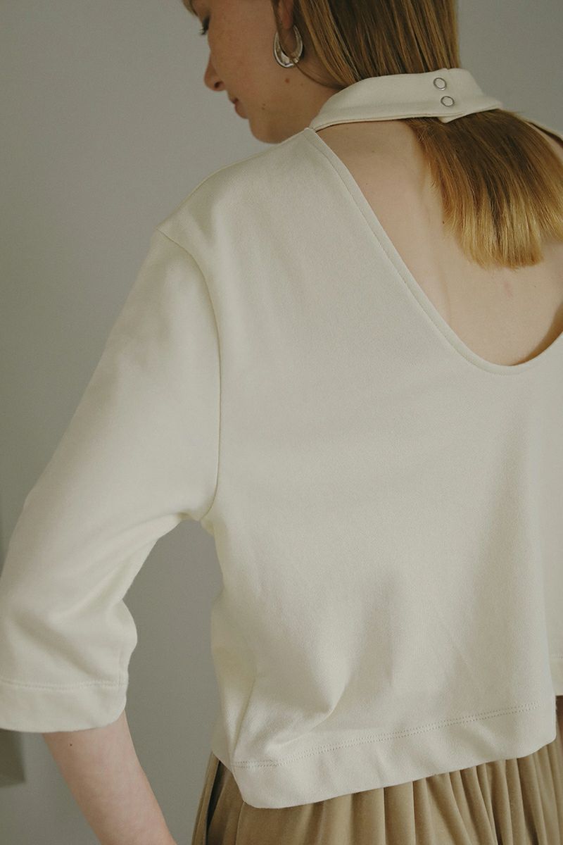 MANOF(マノフ)BACK OPEN CUT TOPS バックオープンカットトップス 87105-1052 -11