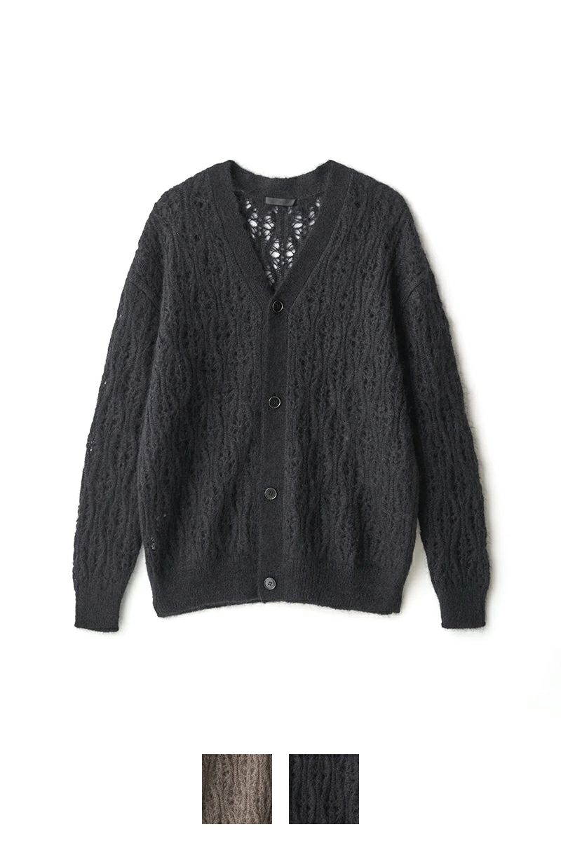 JUHA(ユハ)MELT CARDIGAN メルトカーディガン 10200501