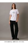 Calvin Klein(カルバン クライン)HERO SS EMBROIDERED MONOLOGO CREWNECK TEE クラシックモノグラムロゴTシャツ 40WL259 -5