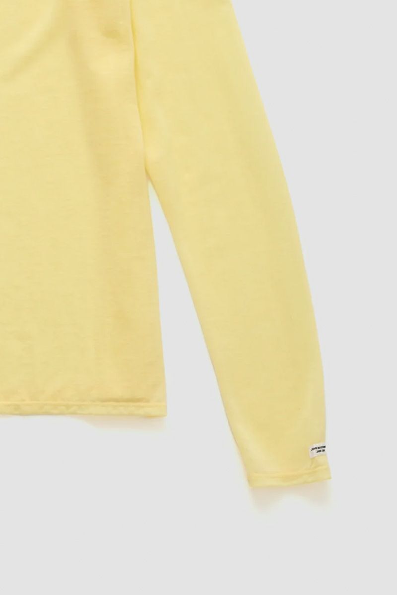 JANE SMITH(ジェーンスミス)COTTON SHEER BOAT NECK PULLOVER コットンシアーボートネックプルオーバー 24WCT-#636L -4